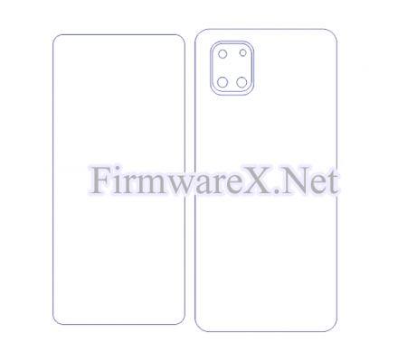 Samsung Note 10 Lite Wrap Skin / PPF Cutting Template