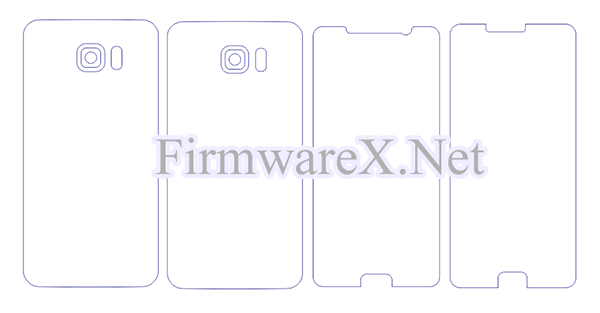 Samsung Note 5 Wrap Skin / PPF Cutting Template (CDR file)