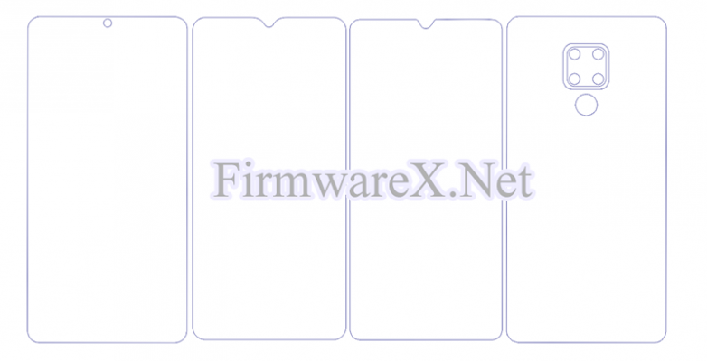 Huawei Mate 20X Full Wrap Skin / PPF Cutting Template (CDR File)